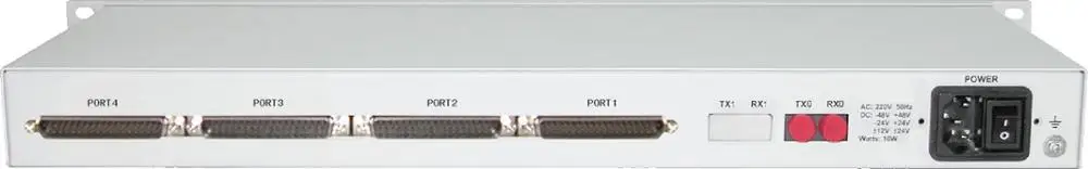 FTTH MST155C16 мульти-сервис PDH волоконно-оптический мультиплексор 16E1 4* Ethernet одиночный режим двойной волокно SC 20 км 1310nm AC источник питания - Цвет: Dual Core 20KM 1310