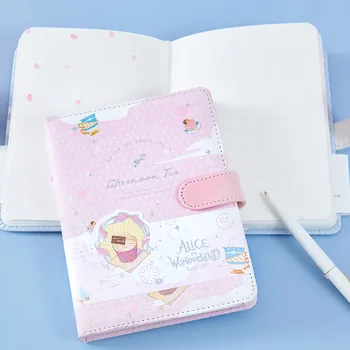 

New Arrivals Hardcover PU Magnetic Button Notebook Sketchbook Journal Diary Hand Ledger School Stationery Office Planner 2020