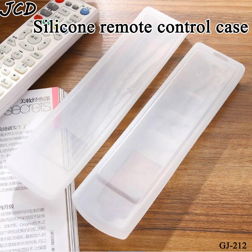 1PCS transparent silicone case TV remote control air conditioning cover anti-dust waterproof storage bag elasticity bag silicone remote case silicone remote cover silicone remote sleeve remote controller cover silicone case protector