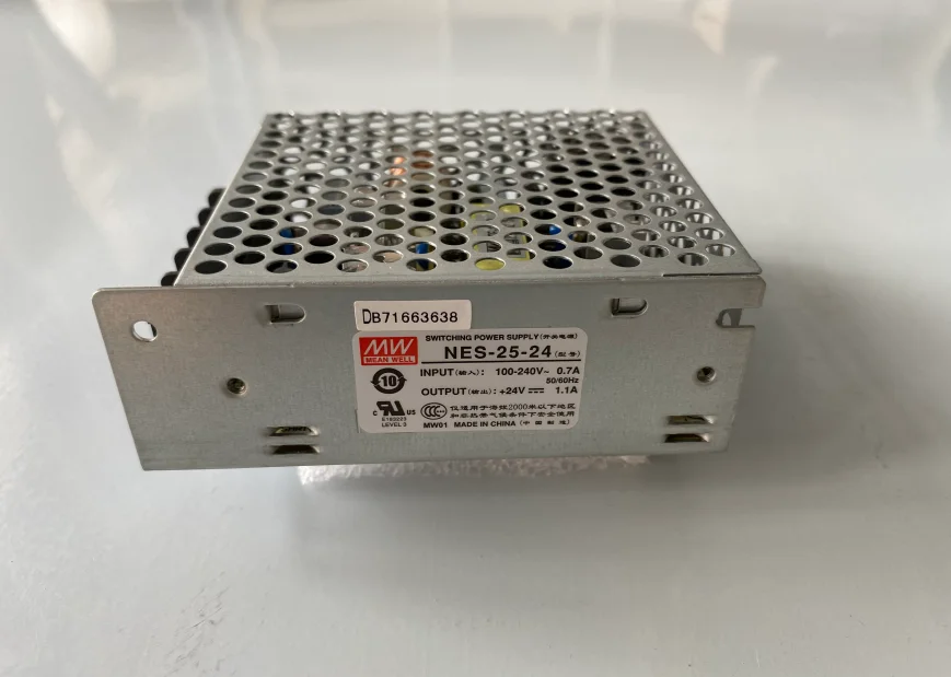 Питание от Meanwell NES-25-24 220 В 24 25 Вт 26 27 5 48 15 1 А 2 переменного тока регулируемое