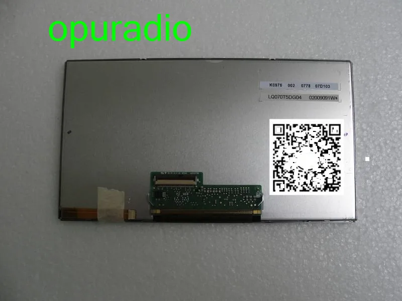 Оригинальный 7-дюймовый ЖК-дисплей LQ070T5DG04 LQ070T5DG02 экран для автомобильного DVD GPS