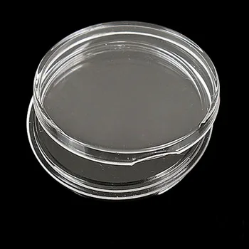 

10Pcs Clear Round Boxed Lighthouse Coin Holder plastic Capsules coin box display cases 27mm 23mm 25mm