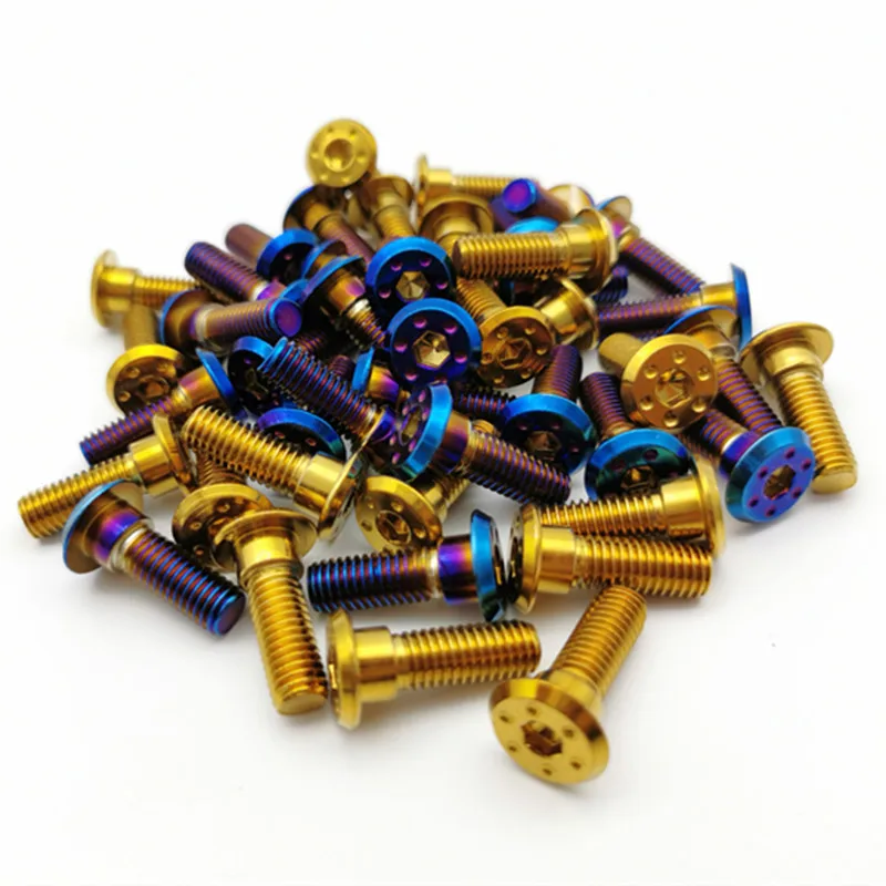 

Motorcycle Stainless Steel Brake Rotor Screw M8 with Step Drill Point Flat Head Cnc Finished