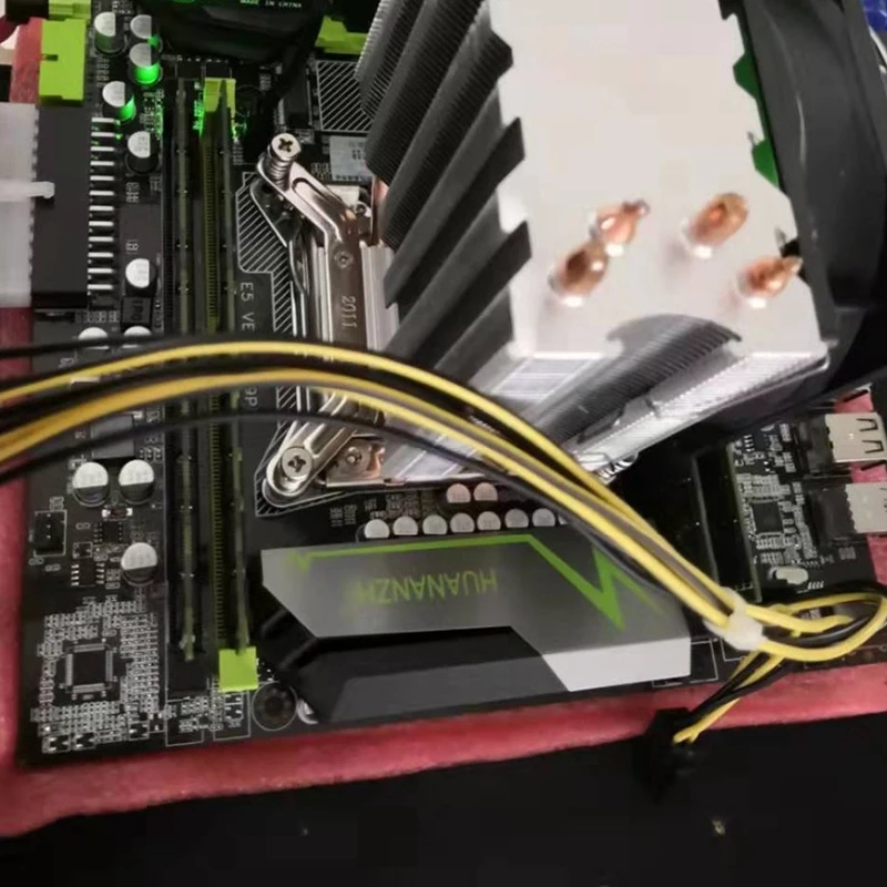 HUANANZHI комплект материнской платы X79 Pro Материнская плата с двойным M.2 слотом NVMe SSD cpu Intel Xeon E5 2640 2,5 GHz ram 16G(4x4G