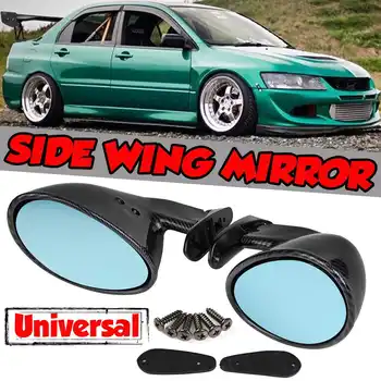 

2pcs Universal California Classic Car Side Door Wing Side Mirror Rear View Mirror For Ford For Focus RS ST For Fiesta For Mondeo