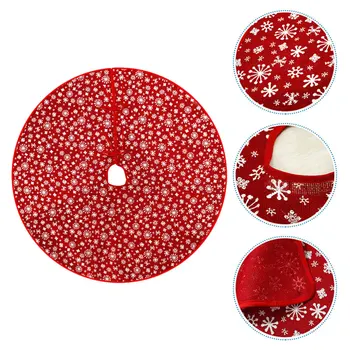 

1PC Christmas Tree Skirt Xmas Tree Dress Christmas Party Decor for Xmas Mall Party Home