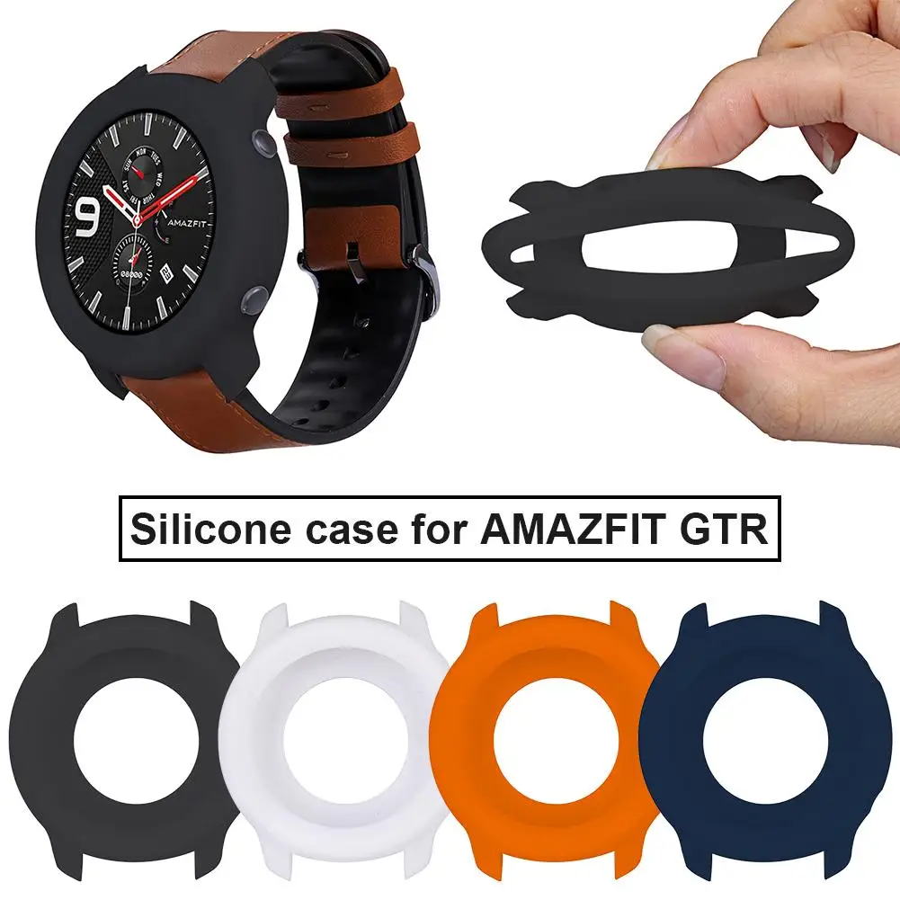 Силиконовый защитный чехол для Huami AMAZFIT GTR Смарт-часы мягкий взрывозащищенный и