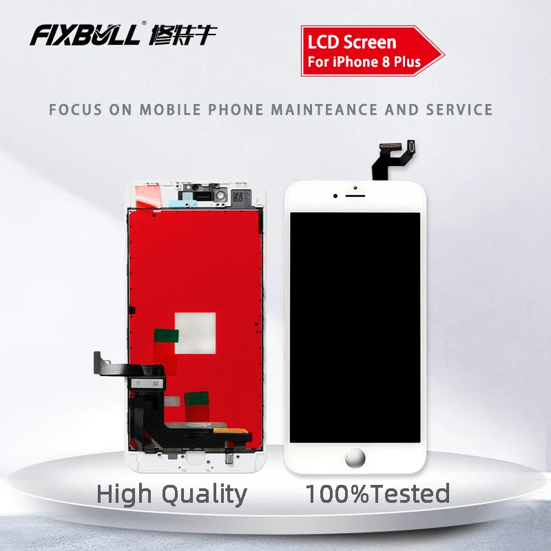 

ЖК-дисплей FIXBULL для iPhone 7Plus 8 Plus 7 8 Plus AAA +++
