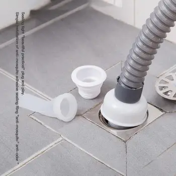 

Anti Overflow Toilet Sewer Floor Drain Core Kitchen Rubber Bath Tub Sink Strainer Waste Drain Stopper Filter Bathroom Accessory