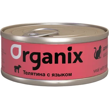 

ORGANIX ORGANIX for adult cats with beef tongue and 100g