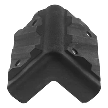 8 шт./компл. жесткий шкаф прочные домашние гитары этап черный усилитель протектор Анти-столкновения Обёрточная бумага резонирующей коробки Динамик углов