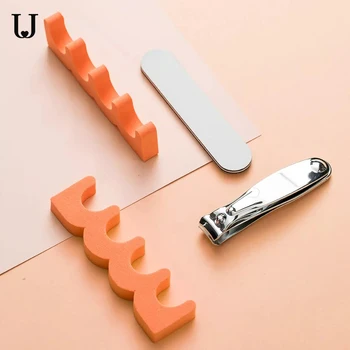

Jordan&Judy Nail Clippers Set Portable Travel Hygiene Kit Carbon Steel Nail Cutter Nail File Toe Separator Beauty Tools