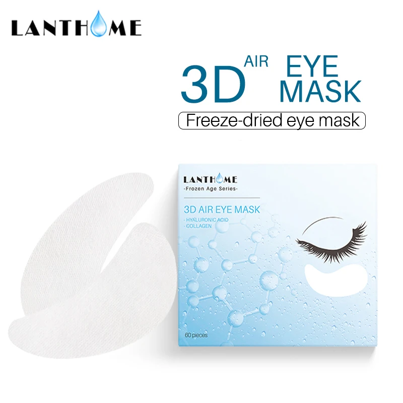 3d Freeze Dried Anti Wrinkle Collagen Eye Mask Remove Eyes Bags Dark