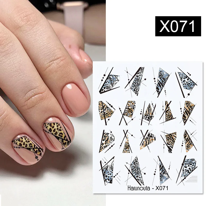 Cut Price Water-Decals Harunouta Nail-Polish-Stickers Snake-Series Leopard for DIY Nails Art 8bWZwpA6yKX