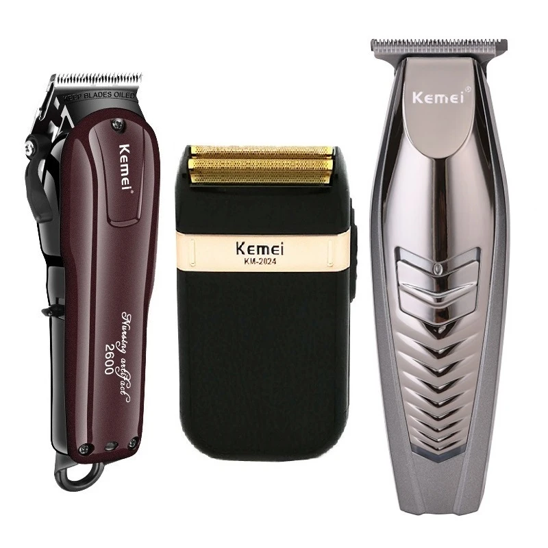 Kemei Professional Hair Trimmer Powerful Electric Hair Clipper Shaver Hair  Shaving Machine Hair Cutting Beard Electric Razor - Hair Trimmers -  AliExpress
