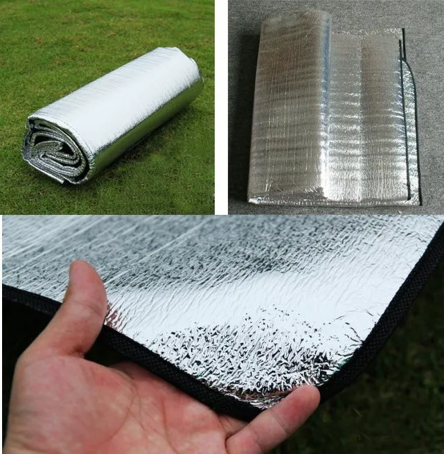Наружный влагостойкий коврик Doubl e-Sided алюминиевая пленка zhang peng dian Экстра-Большой Расширенный влагостойкий коврик Doubl