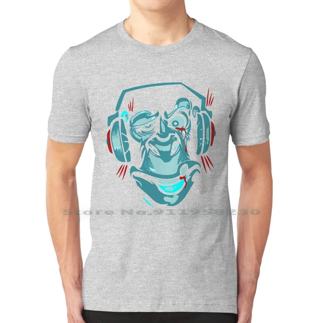 crazy monk t shirt