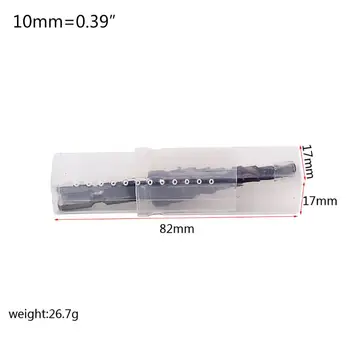 

4-12mm Guitar Pickup Hole Drill Bit Chord Button Holes Drilling Repair Tools