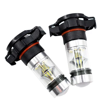 

2pcs 5202 H16 100W 20led Car High Power 6000K Auto Super White LED Fog DRL Lights Bulb