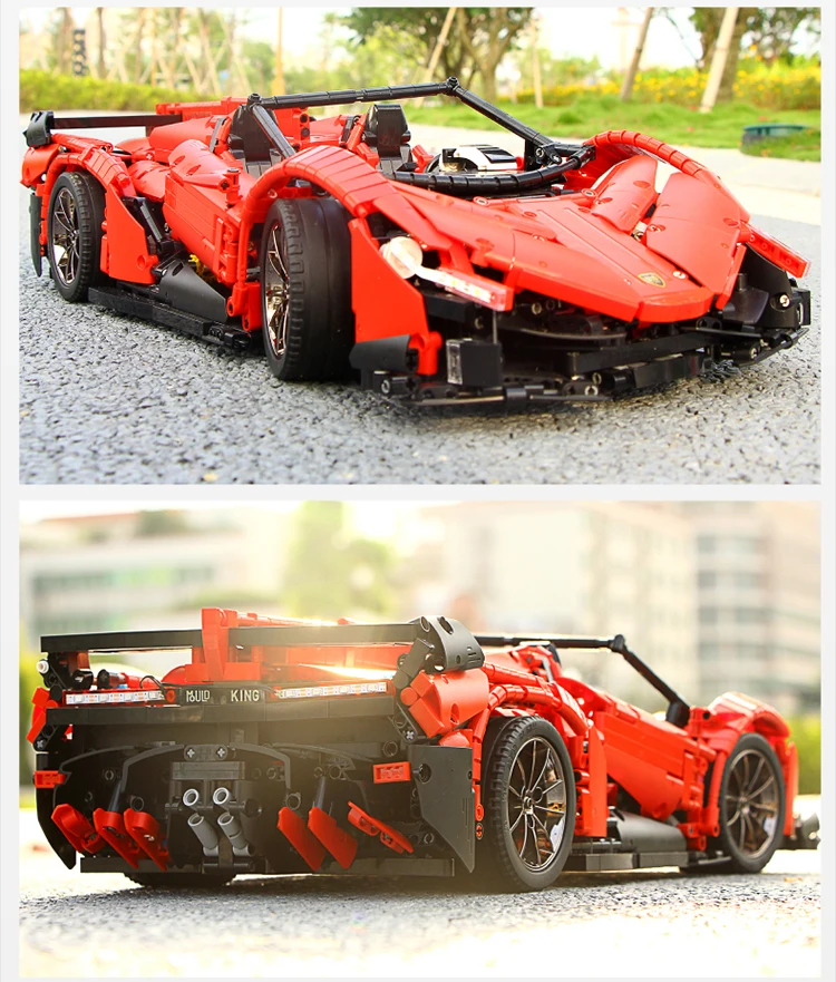 13079 приложение RC автомобиль MOC 10559 Veneno Roadster двигатель силовые функции подходят технологические строительные блоки кирпичики игрушки подарок для детей