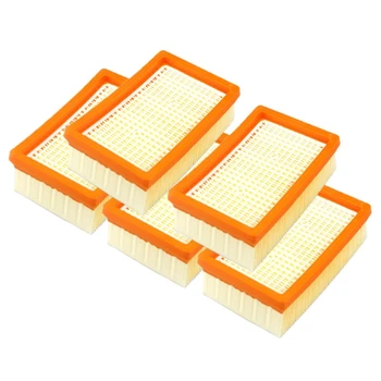 

5Pcs/Lot Filter for KARCHER MV4 MV5 MV6 WD4 WD5 WD6 Wet&Dry Vacuum Cleaner Replacement Parts Hepa Filters