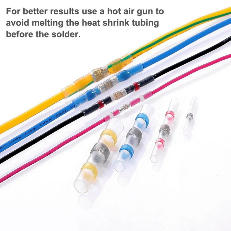 Conectores do Psiquiatra do Calor dos Tamanhos Transparente à Prova Acessórios da Substituição Dwaterproof Água Pces Ajustados 4 100 10 da substituição 100 pces ajustados