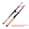 1.8M-2.7M Protable Telescopic Fishing Rod Cork Handle Spinning Fishing Rod Carbon Fiber Travel Fishing Rod Tackle ► Photo 3/6