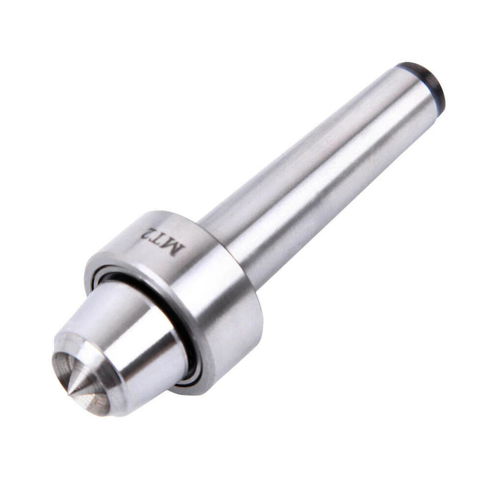 4Pcs Metal Working Tailstock Shank Bearing Portable Turning Tools Wooden Case Lathe Center Set Home Drill Durable Spur Cup MT2