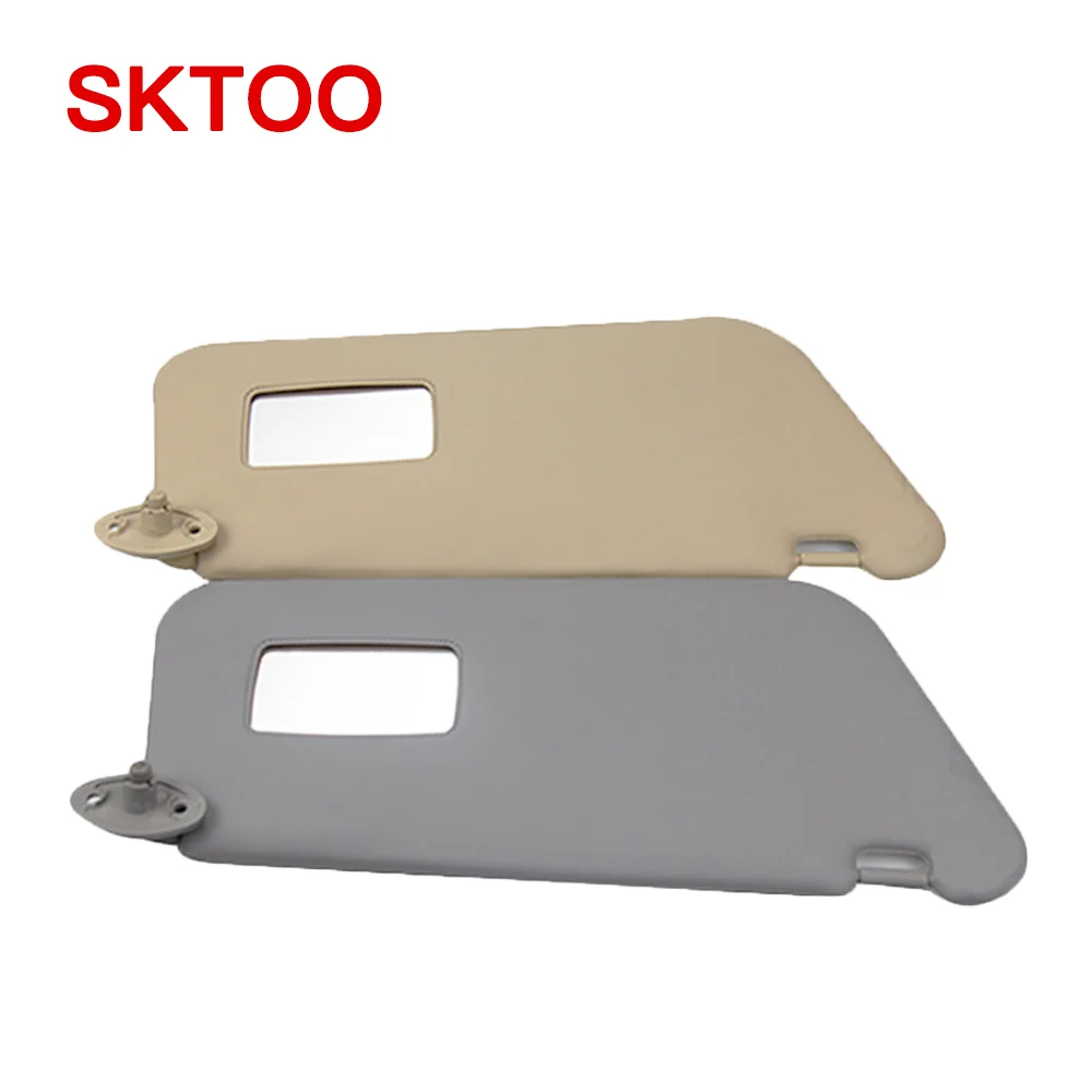 

Автомобильные аксессуары SKTOO, солнцезащитный козырек для Chevrolet Spark 2007-2010, пассажирская сторона с зеркалом для макияжа, солнцезащитный козырек