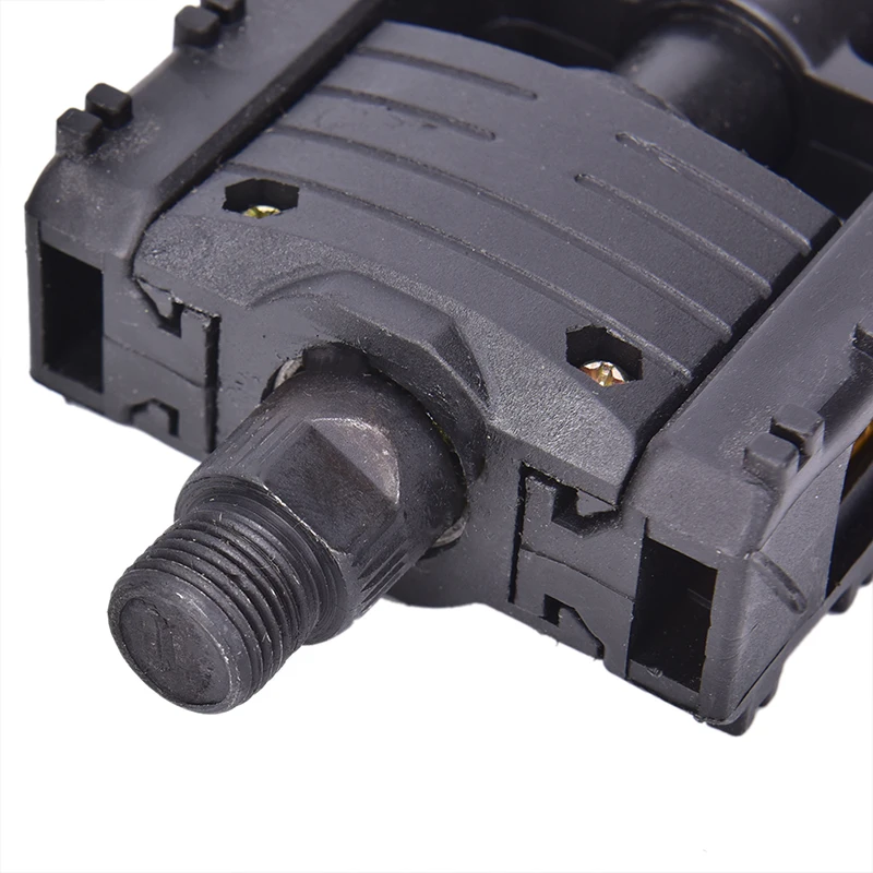 2pcs Folding Pedal In Black For Bike Bicycle Cycling Folding Bicycle Pedals MTB Mountain Bike Pedal Anti-Slip Bicycle Parts
