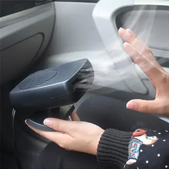 

12V 150W Portable Car Electric Heater Heating Cooling Fan Defroster Demister Truck Van Air Purifier Cooler Auto Heater Dryer