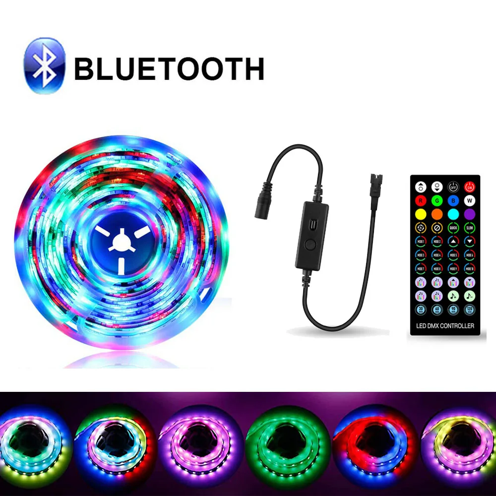 Светодиодная ленсветильник с Bluetooth 12 В WS2811 RGB | Лампы и освещение