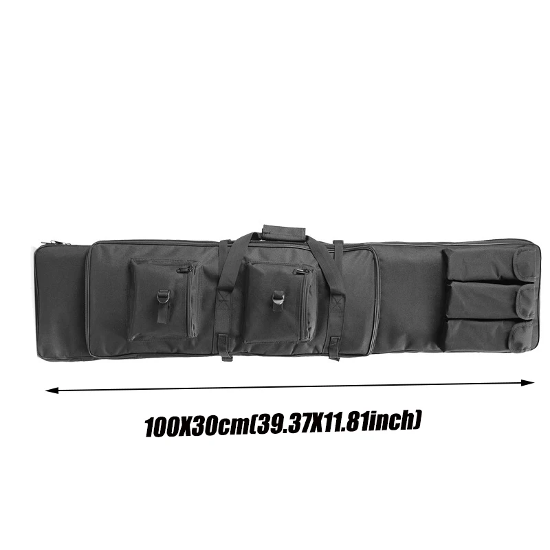 100 Tactical Airsoft Hunting Bag 85cm 100cm 120cm Paintball Military Shooting Gun Case Rifle Airsoft Holster Case Fishing Bag - Цвет: 100