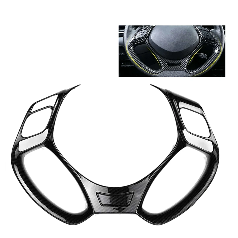 Автомобильный руль кнопка Отделка Декор чехол для Toyota C-HR CHR