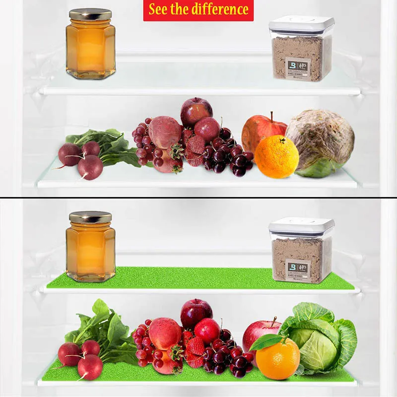 Высокий фильтр губка для ящиков холодильника плесени доказательство фруктов Veggie жизни удлинитель лайнер LG66
