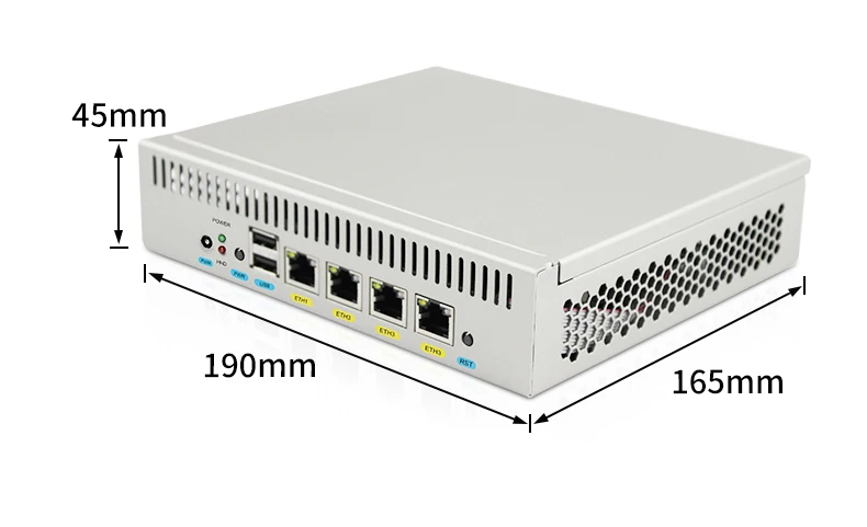 Fanless Pfsense Soft Routing Mini PC: 4 LAN, I3/I5/I7 CPU, Firewall, VPN Router, Gaming, Industrial Office Computer Description Image.This Product Can Be Found With The Tag Names Barebone Mini PC, Computer Office, Fanless pfsense soft routing
