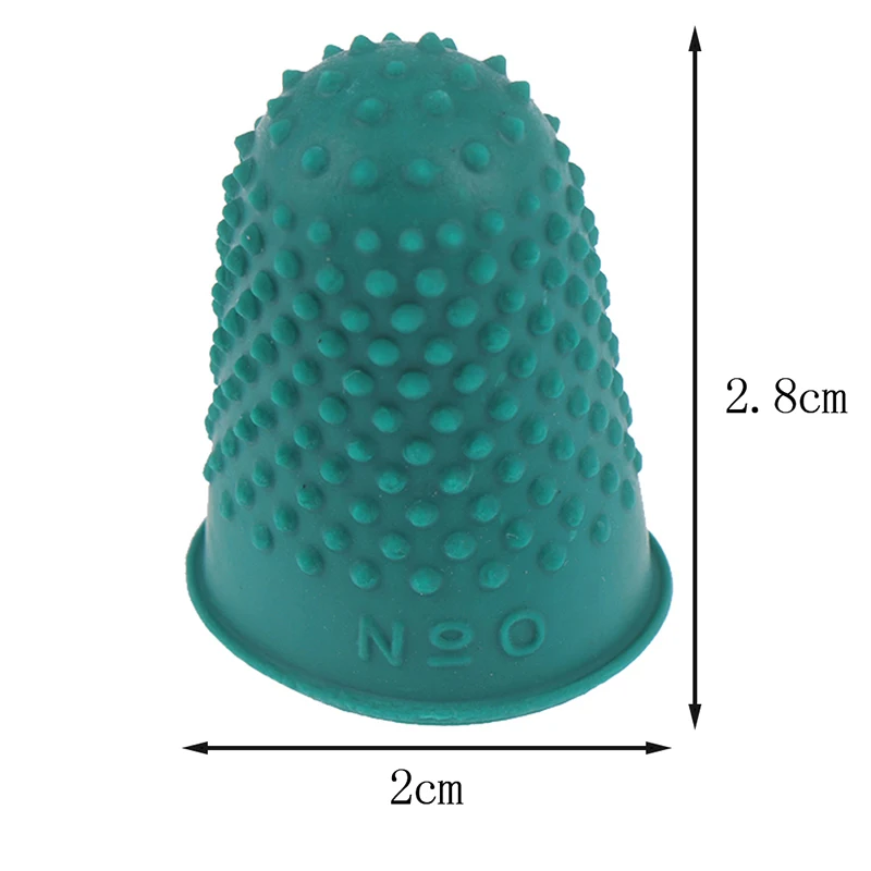 5Pcs Counting Cone Rubber Thimble Protector Sewing Quilter Finger Tip Craft Needlework Sewing Accessories 