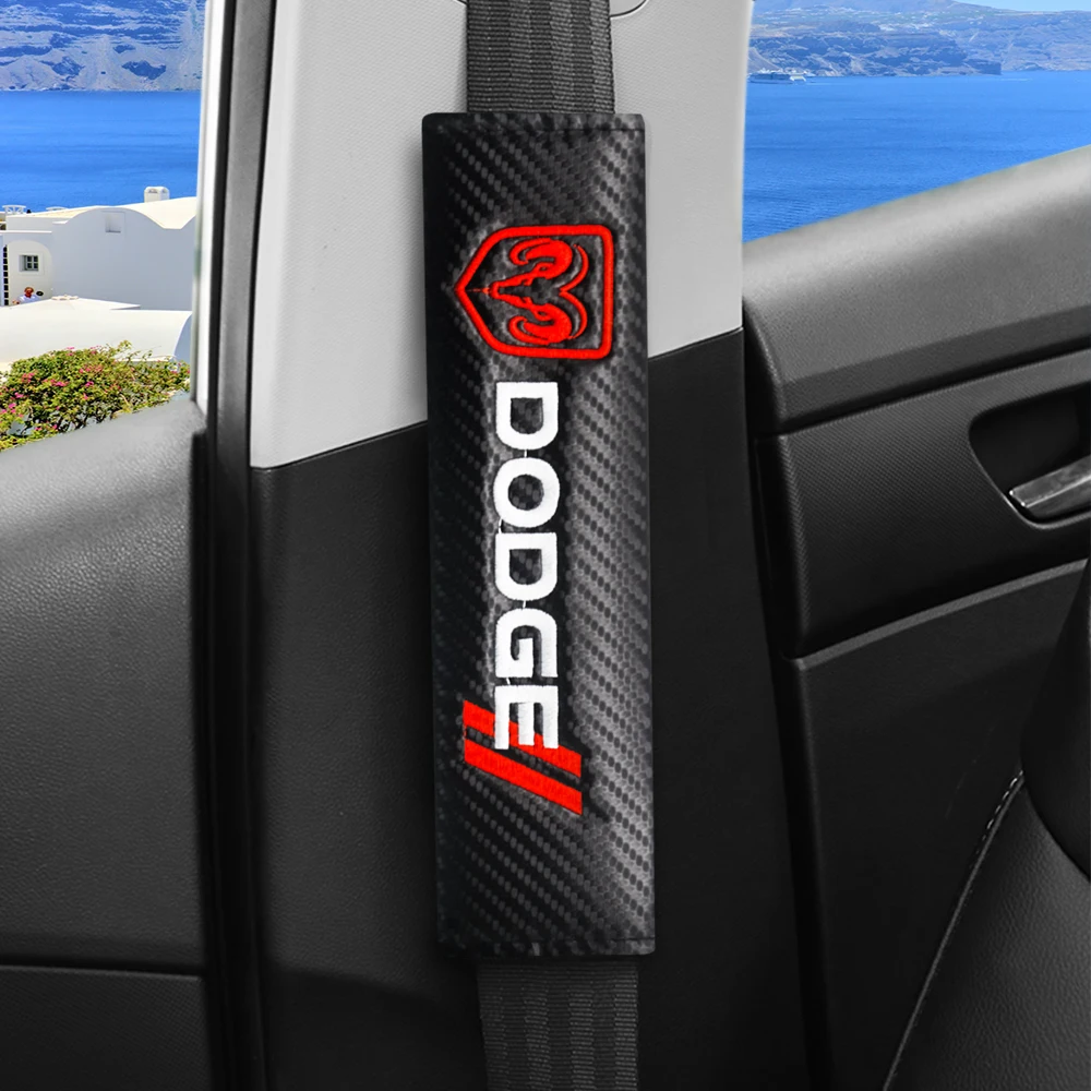 2 шт. накладки на автомобильный ремень безопасности Dodge caliber ram 1500 | Автомобили и