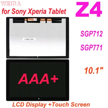 

AAA+ 10.1" LCD For Sony Xperia Tablet Z4 SGP712 SGP771 LCD Display Touch Screen Digitizer Assembly for Sony Z4 LCD