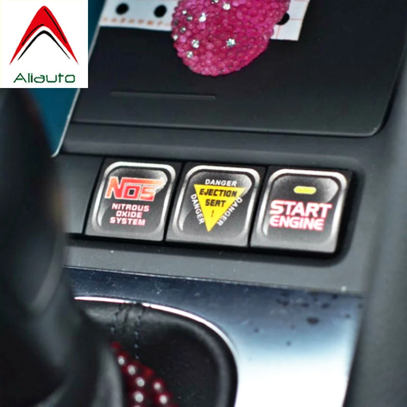 Aliauto 6 x забавные аксессуары для автомобиля водонепроницаемый автомобильный