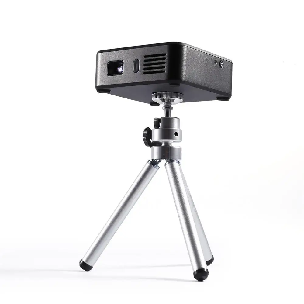 Mini Projector E05 Android 4.4 Quad-Core CPU WIFI TV Box HD LED DLP Multimedia Projectors 1GB RAM 8GB ROM 3 Colors