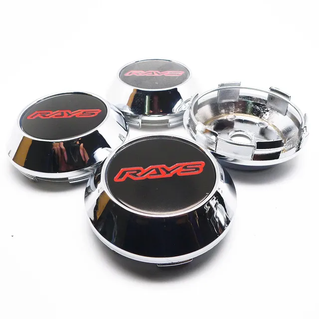 4 stücke 68mm RAYS Nabendeckel Auto Rad Kappe Abdeckung