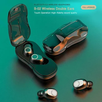 

Wireless Earbuds Bluetooth 5.0 Car Styling In-Ear Stereo Wireless Earphones with Binaural Call Automatic Pairing VDX99