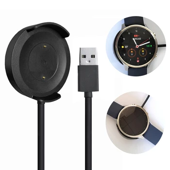 

USB Cable Wired Round Magnetic Adsorption Charging Stand Desktop Portable Dock Adapter ABS Smart Watch Charger For Xiaomi Color
