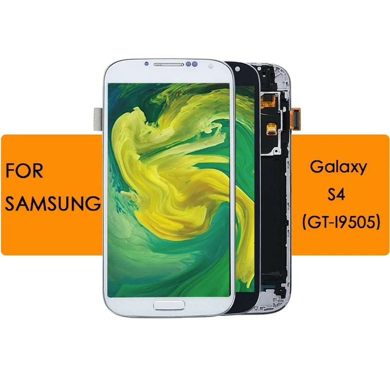 Оригинальный ЖК дисплей для Samsung Galaxy S4 с сенсорным экраном дигитайзер Gt i9505 I9500 I9505