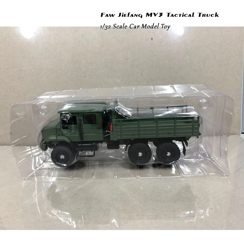4 шт./лот JACKIEKIM 1/36 масштаб военная модель игрушки Faw Jiefang Mv3 Тактический грузовик звук и свет автомобиль из литого металла модель игрушки