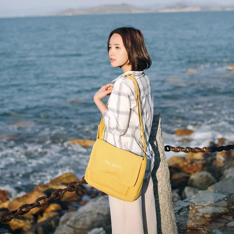 

2019 Canvas Shoulder Bags Women Tote Package Crossbody Bags Purses Girls Environmental School Bag Casual Handbag for Women W405