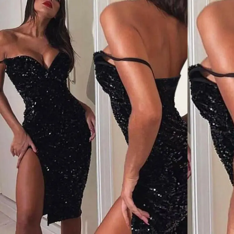 

Women Sleeveless Bandage Bodycon Party Cocktail Club Short Mini Camisole Dress