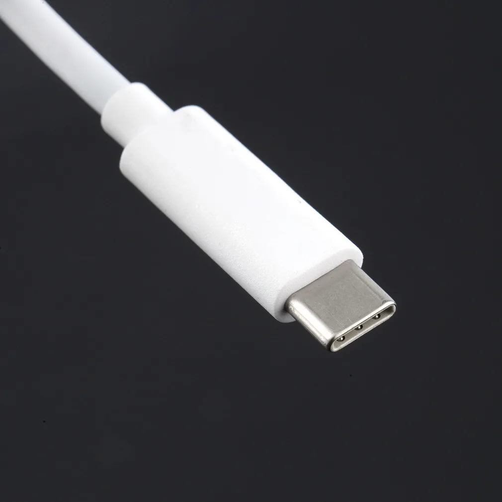 Модный плоский тип c 3 1 папа USB A 0 Женский зарядный кабель трос для синхронизации