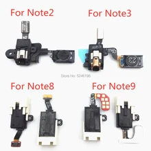 1 шт. Ушной Динамик гибкий кабель для samsung Galaxy Note 2 3 4 5 Note8 9 S8 S9 Plus разъем для наушников аудио Ремонт Замена